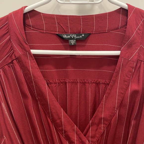 Red Wrap Dress - Picture 2 of 2